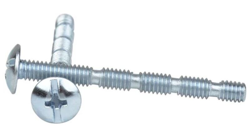 8C175MCT0Z/BAS/P913 8-32 X 1 3/4 COMB PH/SL TRUSS M/S ZINC BREAKAWAY SCREW